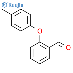 2-(4-METHYLPHENOXY)BENZENECARBALDEHYDE structure