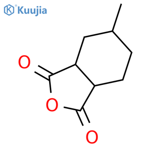 Hexahydro-4-methylphthalic anhydride structure