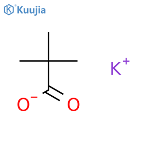 Potassium Trimethylacetate structure