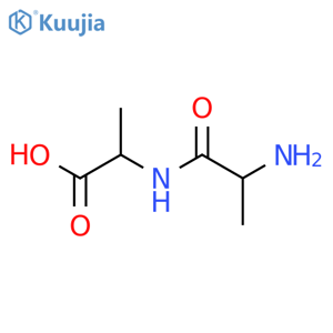 L-Alanyl-L-alanine structure