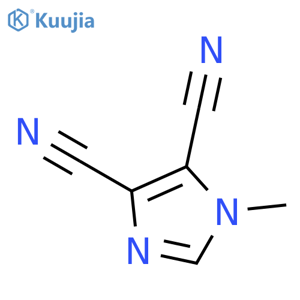 1-Methyl-1H-imidazole-4,5-dicarbonitrile structure