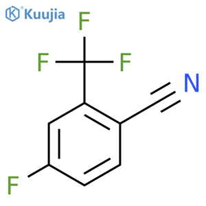 4-Fluoro-2-(trifluoromethyl)benzonitrile structure