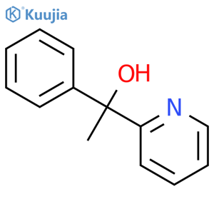 1-Phenyl-1-(2-pyridyl)ethanol structure