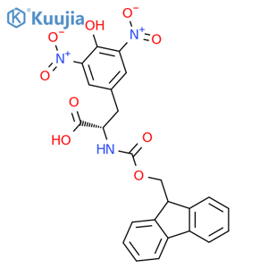 Fmoc-3,5-dinitro-tyr-oh structure