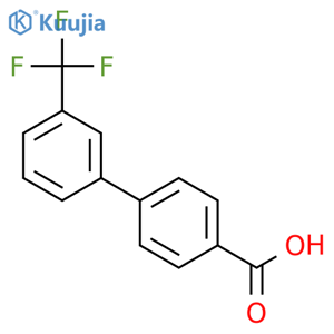 4-(3-Trifluoromethylphenyl)benzoic Acid structure