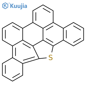 Dibenzo[5,6:7,8]pentapheno[13,14-bcd]thiophene(9CI) structure