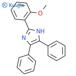 2-(2-Methoxyphenyl)-4,5-diphenylimidazole structure