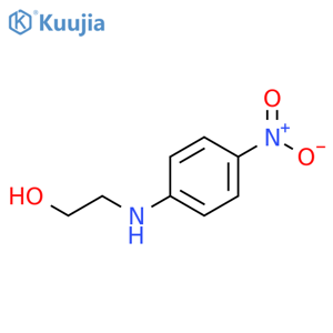 2-(4-nitrophenyl)aminoethanol structure