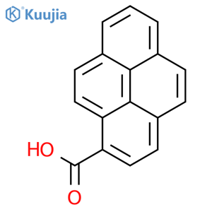 1-Pyrenecarboxylic acid structure