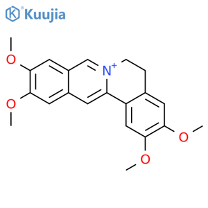 Pseudopalmatine structure