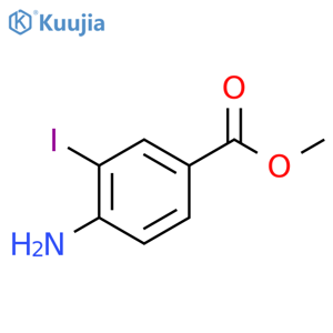 Methyl 4-amino-3-iodobenzoate structure