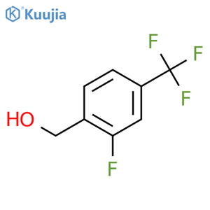 2-Fluoro-4-(trifluoromethyl)benzyl Alcohol structure