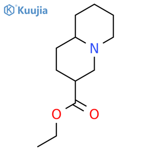 3-Ethoxycarbonylquinolizidine structure