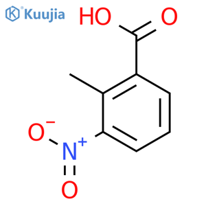 2-Methyl-3-nitrobenzoic acid structure