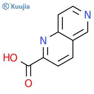 1,6-Naphthyridine-2-carboxylic acid structure