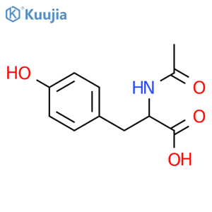 Ac-D-Tyr-OH structure