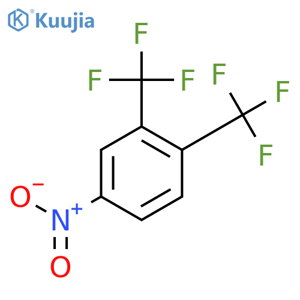 4-nitro-1,2-bis(trifluoromethyl)benzene structure