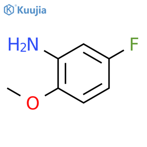 5-Fluoro-2-methoxyaniline structure