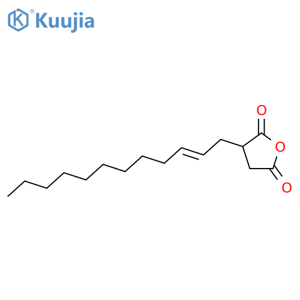 (2-Dodecen-1-yl)succinic anhydride structure