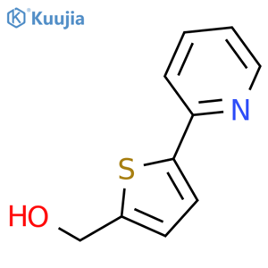 2-(Hydroxymethyl)-5-(pyridin-2-yl)thiophene structure