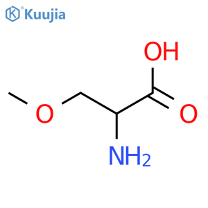 2-Amino-3-methoxypropanoic acid structure