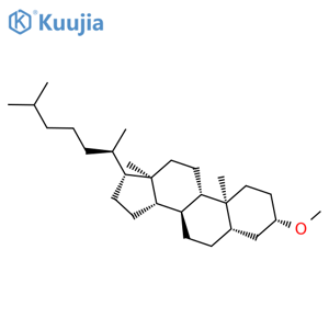 Cholestan-3-ol; (3β,5α)-form, Me ether structure