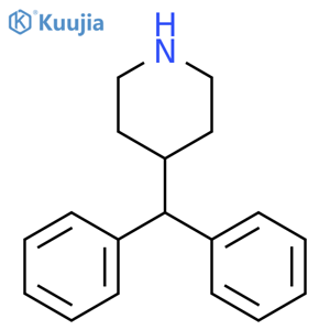 4-Diphenylmethylpiperidine structure