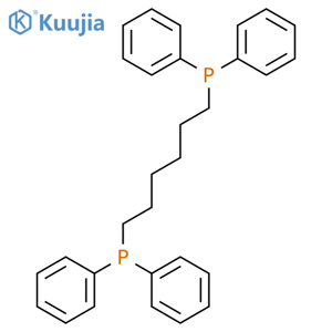 1,6-Bis(diphenylphosphino)hexane structure