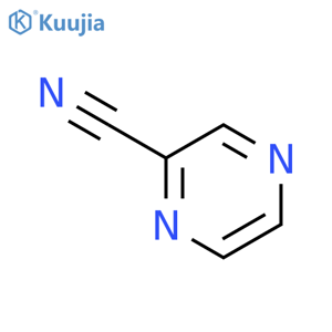 pyrazine-2-carbonitrile structure