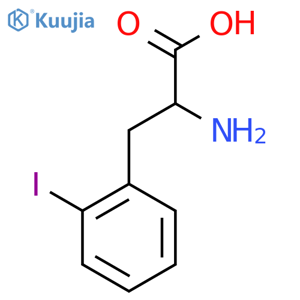 2-Amino-3-(2-iodophenyl)propanoic acid structure