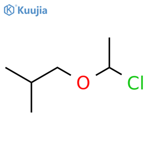 1-(1-chloroethoxy)-2-methylpropane structure