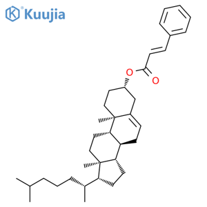 Cholesteryl cinnamate structure