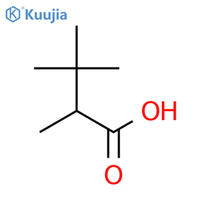 2,3,3-trimethylbutanoic acid structure