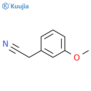 2-(3-methoxyphenyl)acetonitrile structure