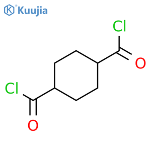 1,4-Cyclohexanedicarbonyl dichloride, trans- (8CI,9CI) structure