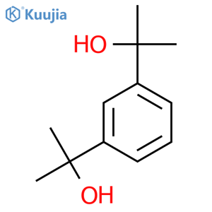 alpha,alpha'-Dihydroxy-1,3-diisopropylbenzene structure