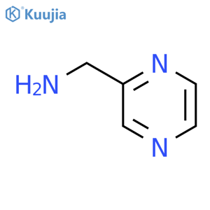 pyrazin-2-ylmethanamine structure