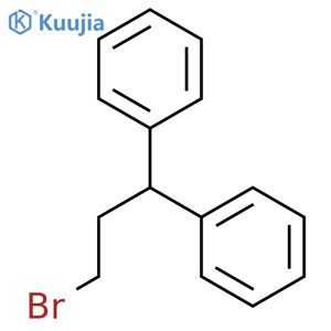 1-Bromo-3,3-diphenylpropane structure