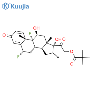 Flumethasone 21-pivalate structure