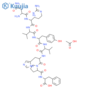 Angiotensin acetate structure