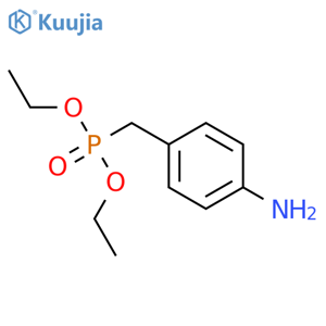 Diethyl 4-aminobenzylphosphonate structure