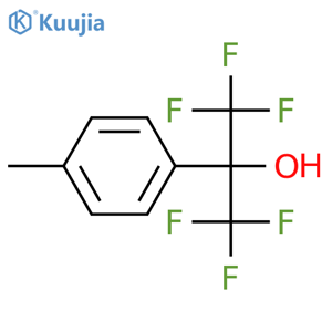 hexafluoro-2-(P-tolyl)isopropanol structure