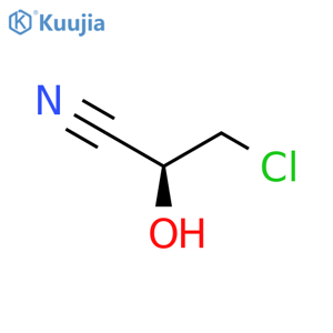 Propanenitrile, 3-chloro-2-hydroxy-, (2S)- structure