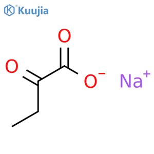 Sodium 2-oxobutanoate structure