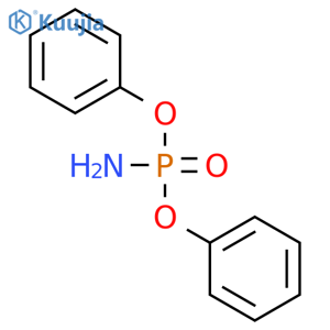 {Amino(phenoxy)phosphoryloxy}benzene structure