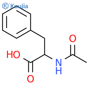 N-Acetyl-L-phenylalanine structure