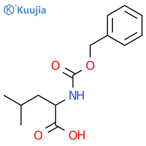 N-Cbz-L-leucine structure