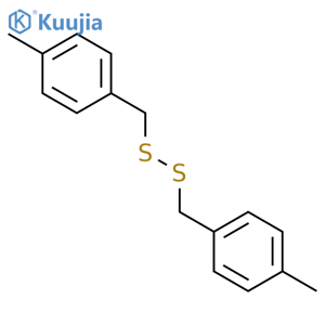 Disulfide,bis[(4-methylphenyl)methyl] structure