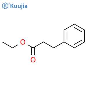 Ethyl 3-phenylpropionate structure