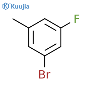 3-Bromo-5-fluorotoluene structure